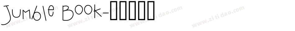 Jumble Book字体转换